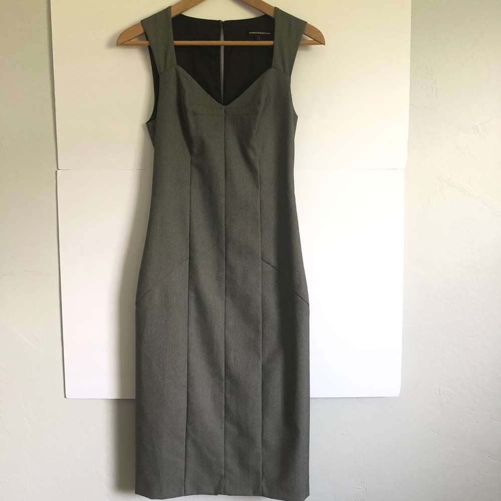 Express Gray Dress